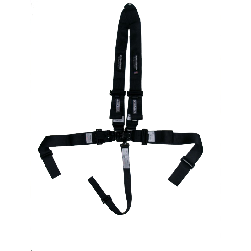 Latch & Link with Pull Up Lap (V Shoulders & 2" Buckle)