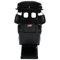 This seat is powder coated flat black. view 5
